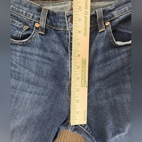 Levi's 515 Boot Cut Jeans Womens 10 Long  Blue Medium Wash - Picture 7 of 10